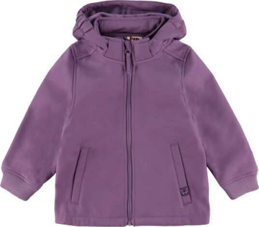 DYR Cph Softshell Jakke Villdyr Lavender m. Sommerfugl DYR 2 år (92) Softshell Lilla