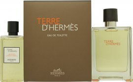 Hermes Terre D'Hermes Gavesett 100ml EDT + 80ml Dusjgel Hermes Terre D'Hermes Gavesett 100ml EDT + 80ml Dusjgel