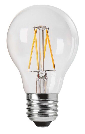 PR Home LED-pære E27 Klart 2700K 4W PR Home LED-pære E27 Klart 2700K 4W