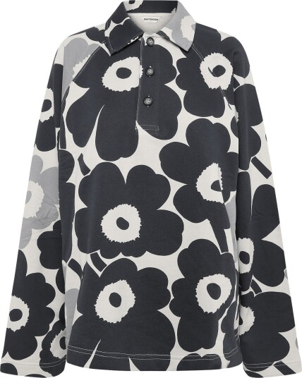 Marimekko Kuinka Pieni Unikko LIGHT GREY DARK GREY XS