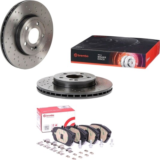 Bremseskiver og klosser BREMBO BRB3405N0502