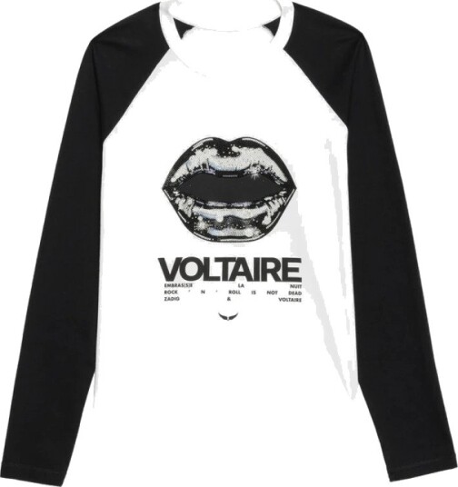 Zadig & Voltaire Dame Topper Hvit M