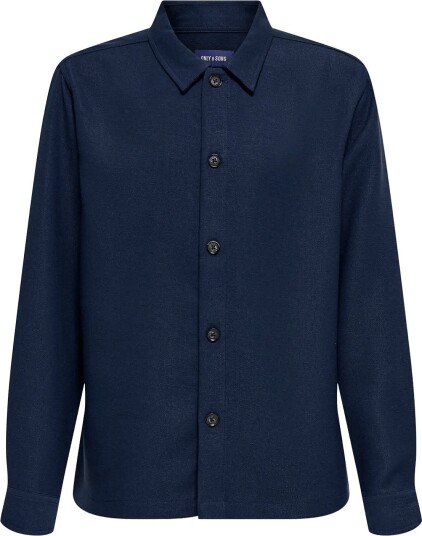 ONLY & SONS Osjhansi Ls Shirt Rxl SKY CAPTAIN 140