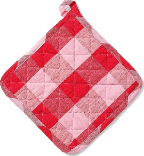 Midnatt Pot Holder Paola Pink 20X20CM