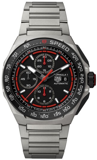 TAG Heuer Herreklokke CBZ2082.BF0009 Formula 1 Sort/Titan Ø44 mm