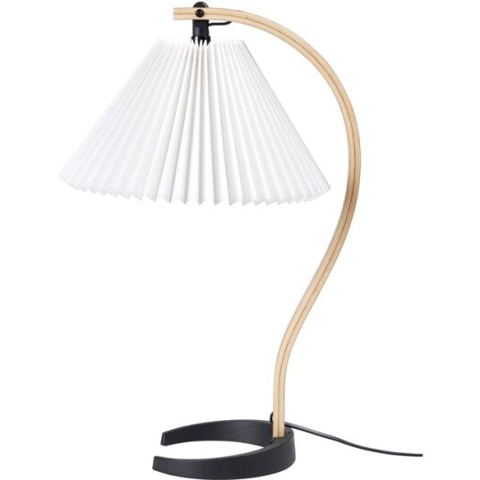 Gubi Timberline Bordlampe Hvit/ Bjørk Gubi Timberline Bordlampe Hvit/ Bjørk