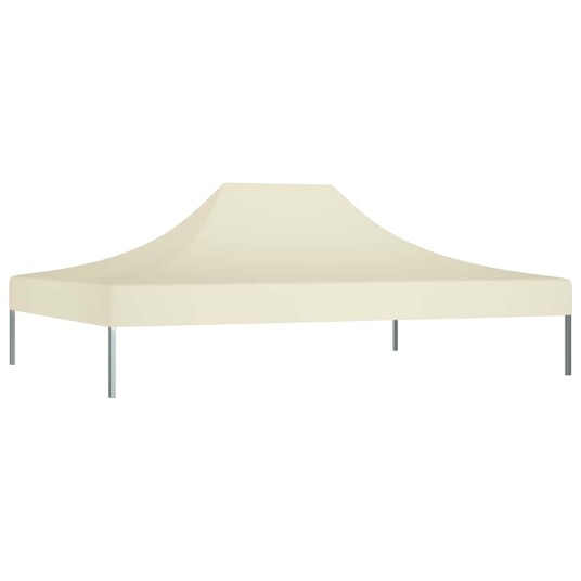 vidaXL Teltduk for festtelt 4,5x3 m kremhvit 270 g/m² vidaXL Teltduk for festtelt 4,5x3 m kremhvit 270 g/m²