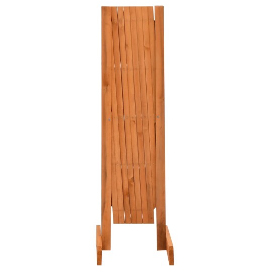 vidaXL Espaliergjerde oransje 150x80 cm heltre gran
