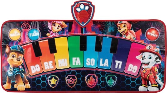 Paw Patrol Elektronisk Musikmatte Flerfarget Paw Patrol Elektronisk Musikmatte Flerfarget