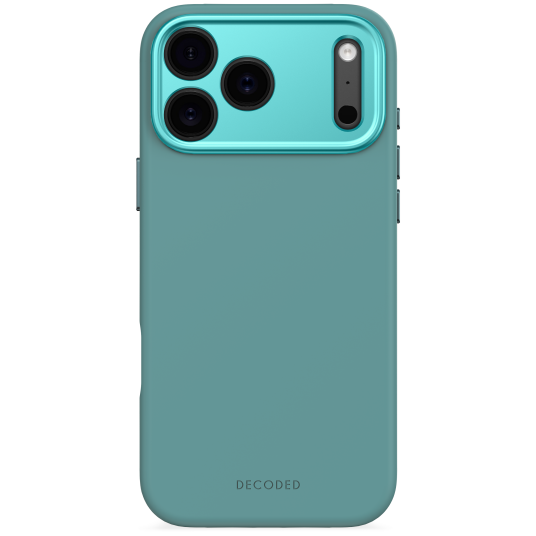 Decoded iPhone 17 Pro Max Silikon Deksel MagSafe Antimikrobiell Retro Blue