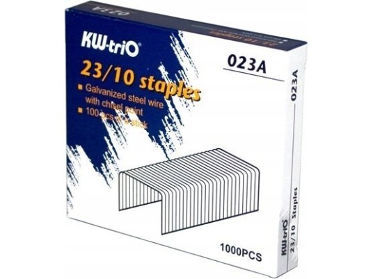 Kw-Trio Staples Kw-Trio 23/10 023A 30 70 Cards 1000 Pcs