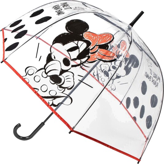 Disney Minni Mus Paraply, Gjennomsiktig Disney Minni Mus Paraply, Gjennomsiktig