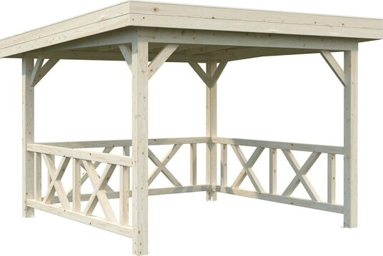 Paviljong Palmako Lenna 8,3 m2 Set 301 Paviljong Palmako Lenna 8,3 m2 Set 301