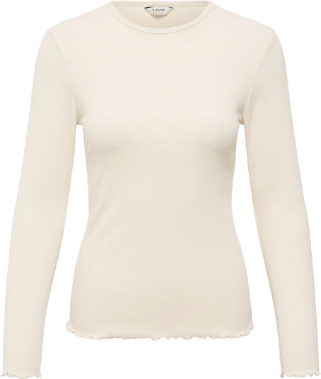 b.young Bytone Long Sleeve Tshirt Cream XXL