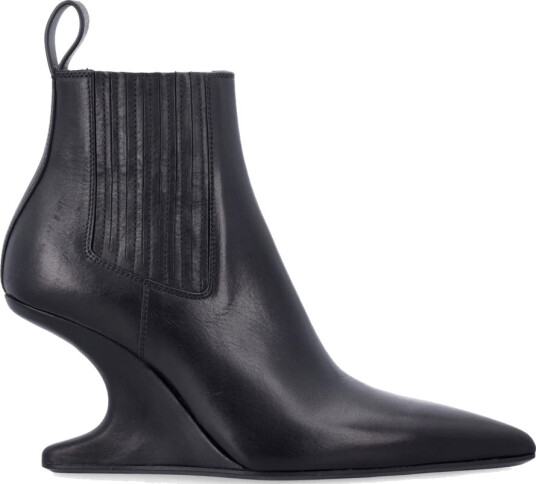Rick Owens Dame Sko Svart 37 EU,