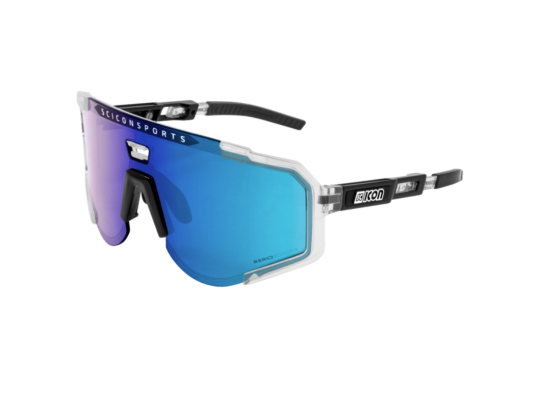 Scicon Aeroscope Crystal Gloss Multimirror Blue sykkelbrille