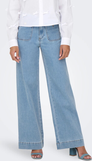 ONLY Onlmadeline Hw Wd Pocket Dnm Gua221 Noos - Blue - S x 30