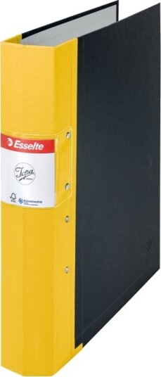 Brevordner Esselte Jopa A4/60Mm Gul 25 Stk. Med Svensk Mekanisme