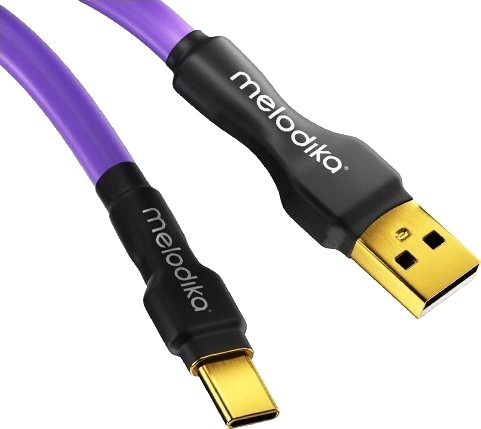 Melodika Usb A Til C-Kabel 0,5 M Lilla Bl.A. Til Dac/Medisinske Enheter Melodika Usb A Til C-Kabel 0,5 M Lilla Bl.A. Til Dac/Medisinske Enheter