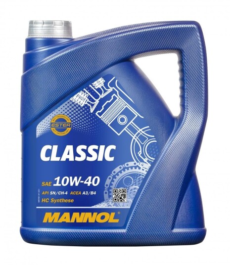 Motorolje MANNOL CLASSIC 10W40 4L