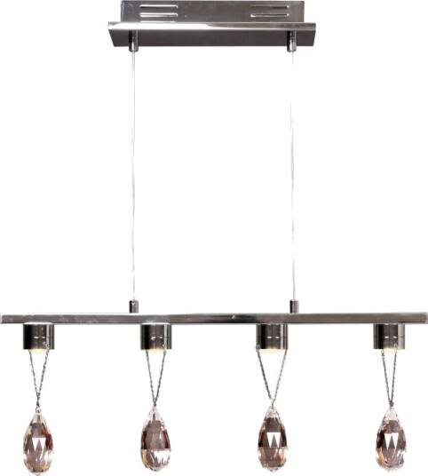 Hengelampe Candellux Led Glamour Krom 34 25708 Hengelampe Candellux Led Glamour Krom 34 25708