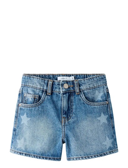 Name It Nkfrose Hw Mom Laser Dnmshorts 2225 Ac F Blue 140