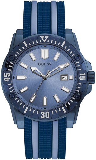 Guess Herreklokke GW0055G2 Blå/Gummi Ø44 mm Guess Herreklokke GW0055G2 Blå/Gummi Ø44 mm