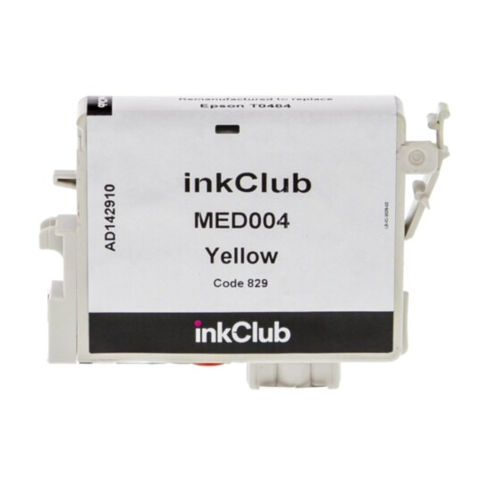inkClub MED004 Blekkpatron gul, 16 ml