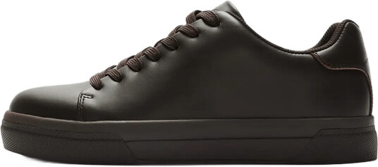 Selected Slmdavid Chunky Leather Sneaker 2.0 Noos Brown 46