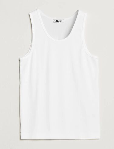 CDLP Rib Tank Top White CDLP Rib Tank Top White