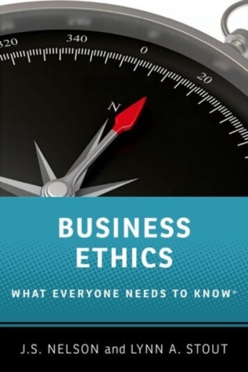 Business Ethics Av J.S. (Professor Of Law Professor Of Law  Nelson