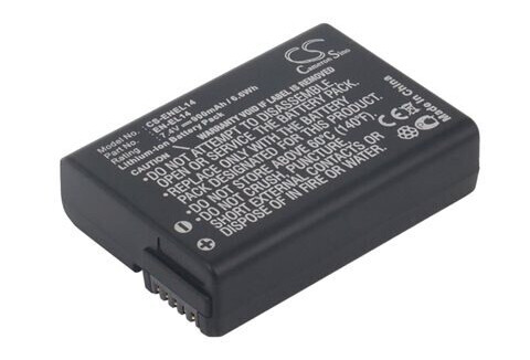 Batteri EN-EL14 900mAh til Nikon Batteri EN-EL14 900mAh til Nikon
