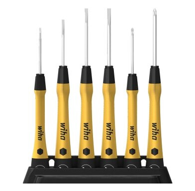 Wiha 43707, 346 G, Sort, Gul
