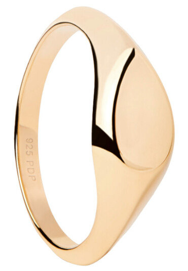 PDPAOLA Devi Stamp Ring 18 kt. AN01-A53-52 (ring) - Dame - 925 sterling silver