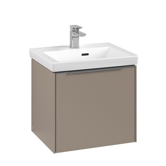 Villeroy & Boch Subway 3.0 Servantskap m/1 skuff 473x429x407,5 mm Taupe Matt
