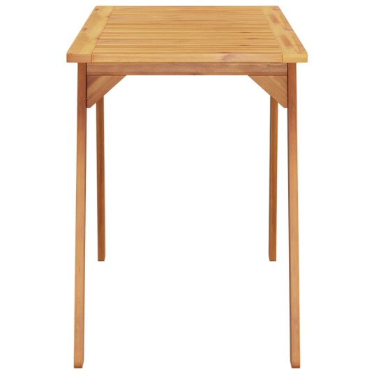 Utendørs spisebord 110x56x75 cm heltre akasie 366372 Utendørs spisebord 110x56x75 cm heltre akasie 366372