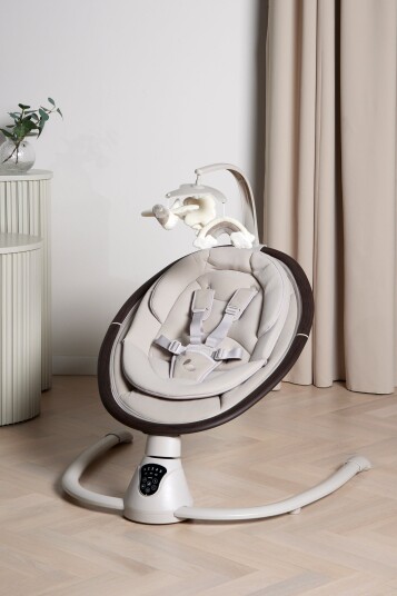 Beemoo PLAY Rocker Low 2 Vippestol Sand/Wood