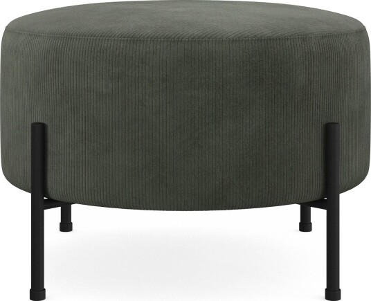 Menard Compact Sittepuff Rund 60 cm Mørkegrønn