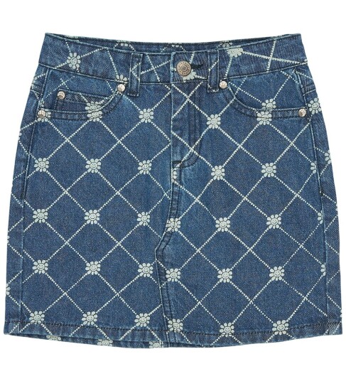 The New Tnstine Denim Skirt Blue 6