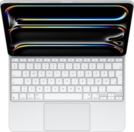Apple Magic Keyboard Tastatur med Bakbelysning og Smart Connector for iPad Pro - Dansk - Hvit Apple Magic Keyboard Tastatur med Bakbelysning og Smart Connector for iPad Pro - Dansk - Hvit