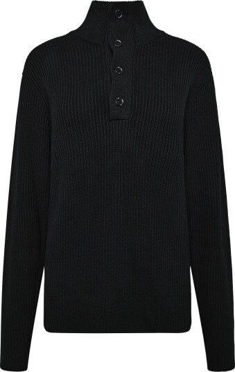 NEUW Maskin Henley Black Black M