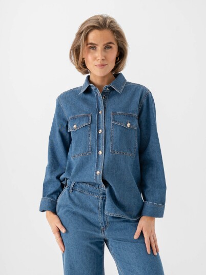 Part Two Payas Shirt Denim 44