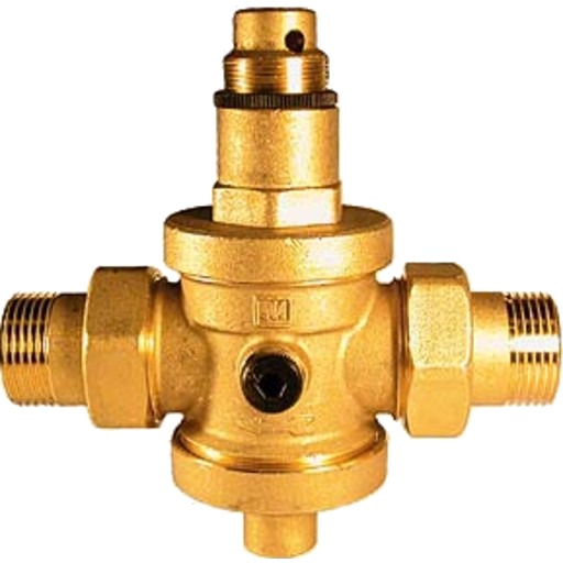 3/4" REDUSERINGSVENTIL 0,5–6 BAR N/N