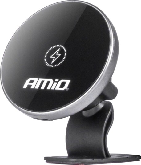 Amio Bilholder For Telefon Med Induktiv Lader Til Dashboard Mag 15W Amio 03774 Amio Bilholder For Telefon Med Induktiv Lader Til Dashboard Mag 15W Amio 03774