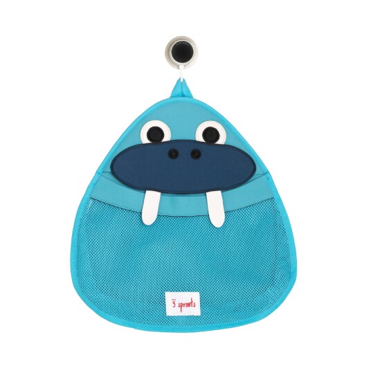 3 Sprouts Bath Storage Blue Walrus 3 Sprouts Bath Storage Blue Walrus