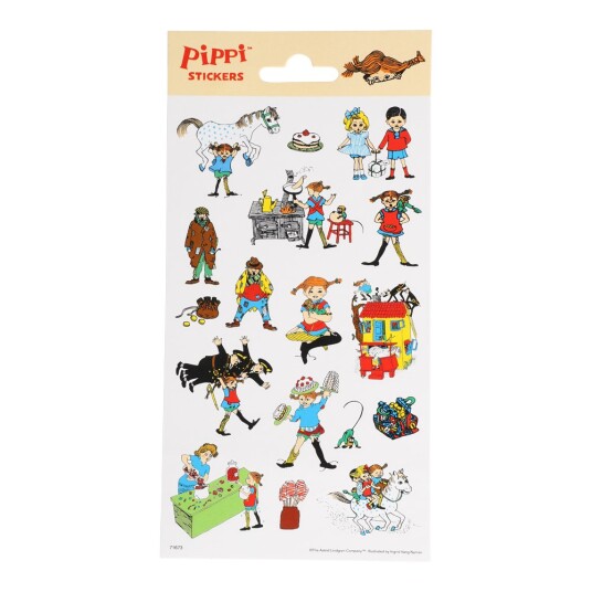 Klistremerker Pippi 2