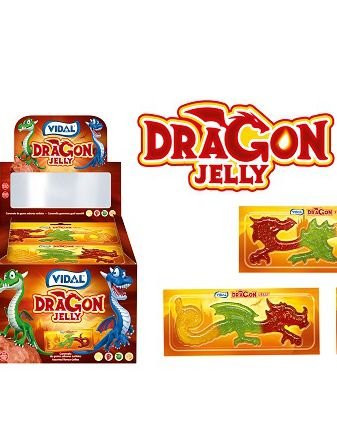 Appleton Sweets 22 stk Vidal Dragon Jelly Store Drage Gelegodteri Hel Eske 370141
