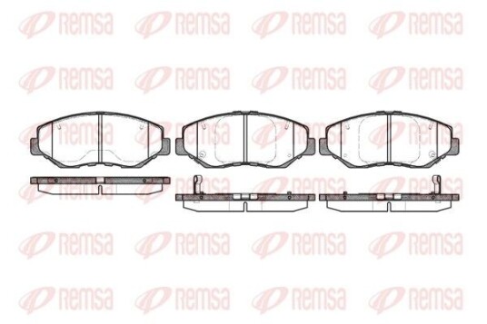 Bremseklosser REMSA 0899.00