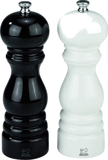 Peugeot Paris U Select salt og peppersett 18 cm svart/hvit Peugeot Paris U Select salt og peppersett 18 cm svart/hvit