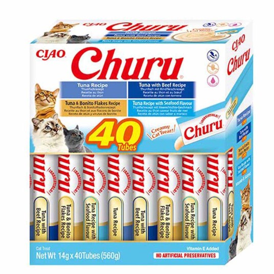Ciao Churu Mix Til Katt 20 40 Stk